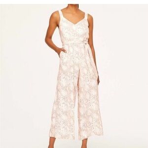 Elegant Cream Jumpsuit